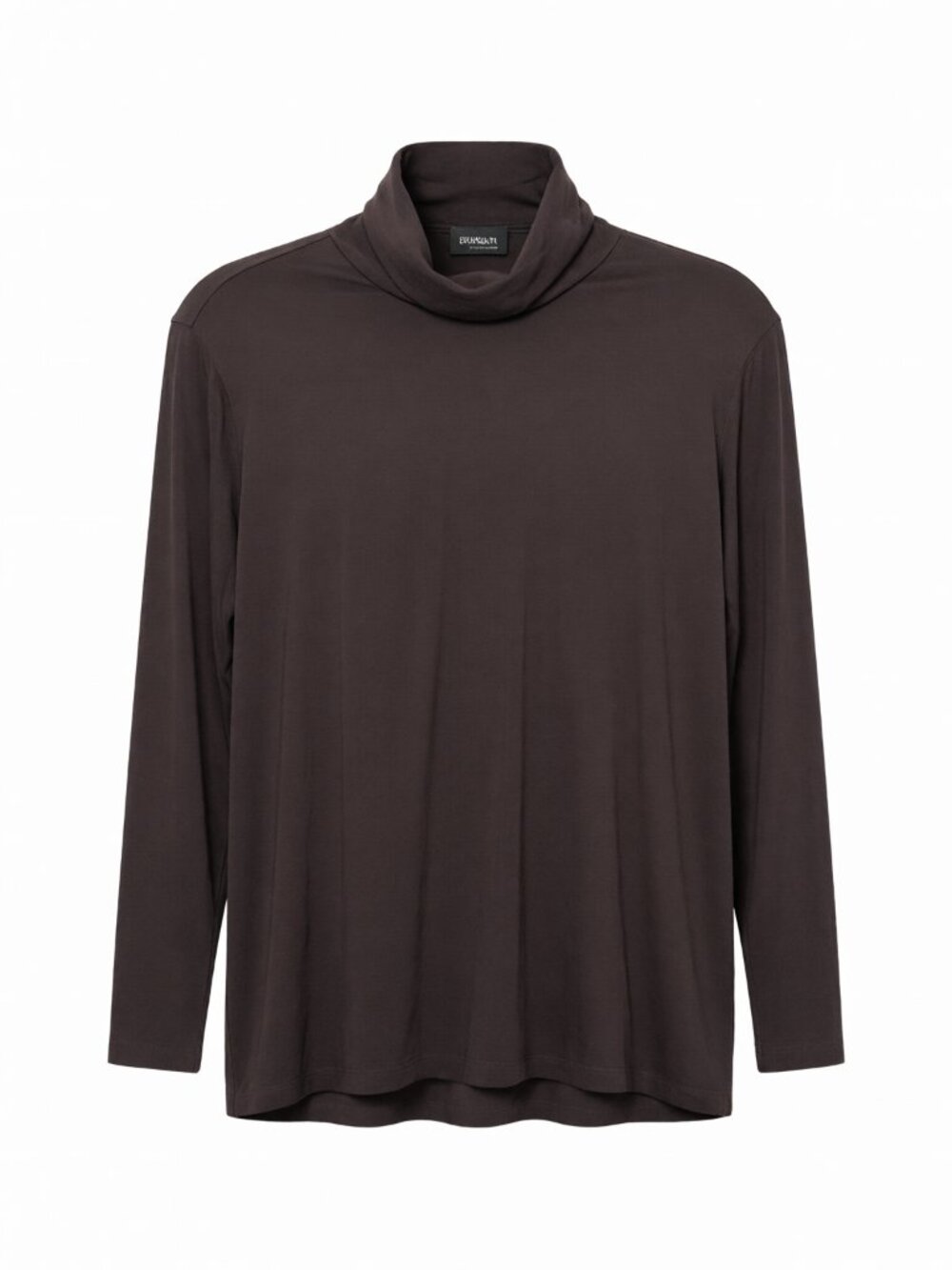 Lands' End Women's Cowl Neck Top 1X Brown